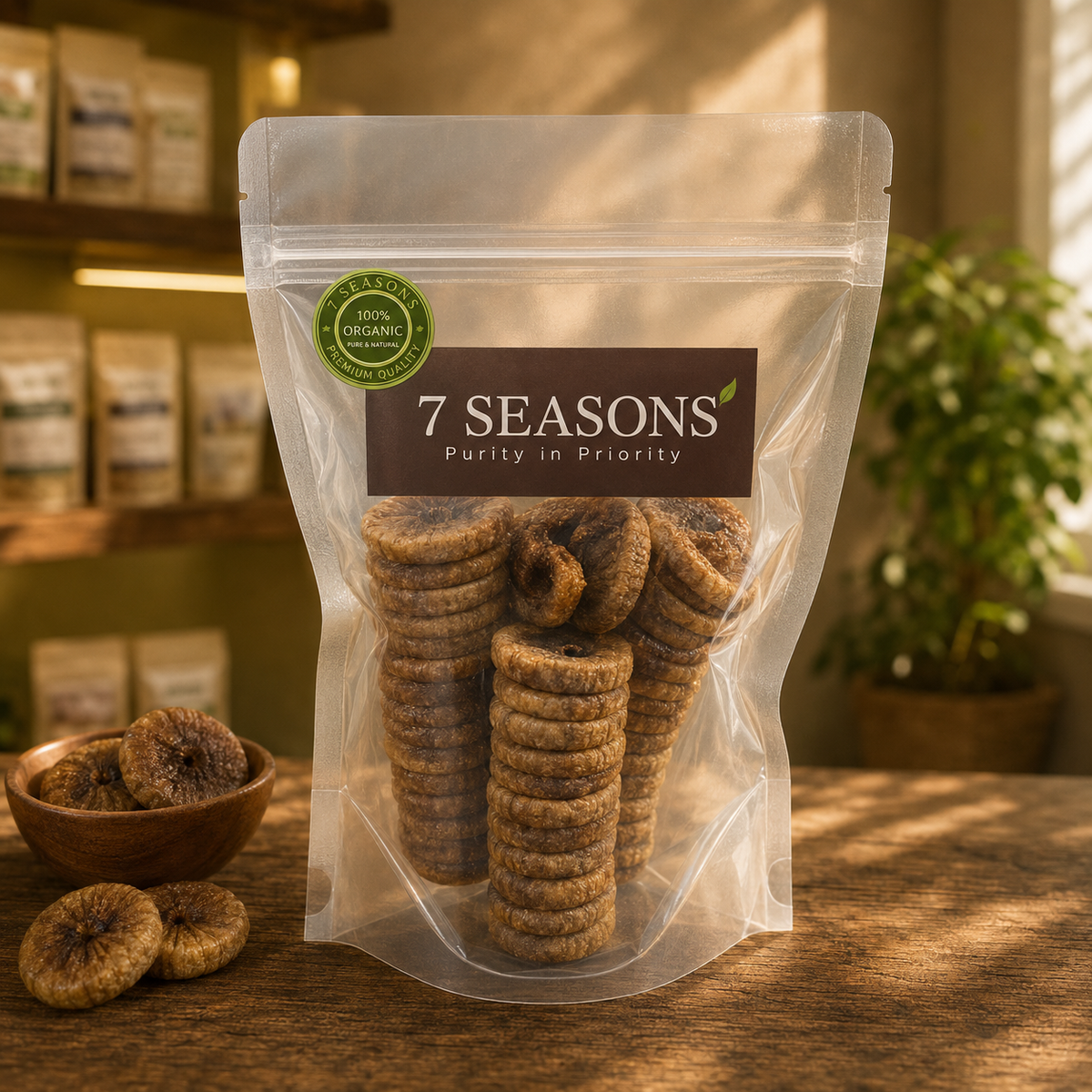 Premium Pakistani Injeer (Dry Figs) - Natural Energy Dry Fruit
