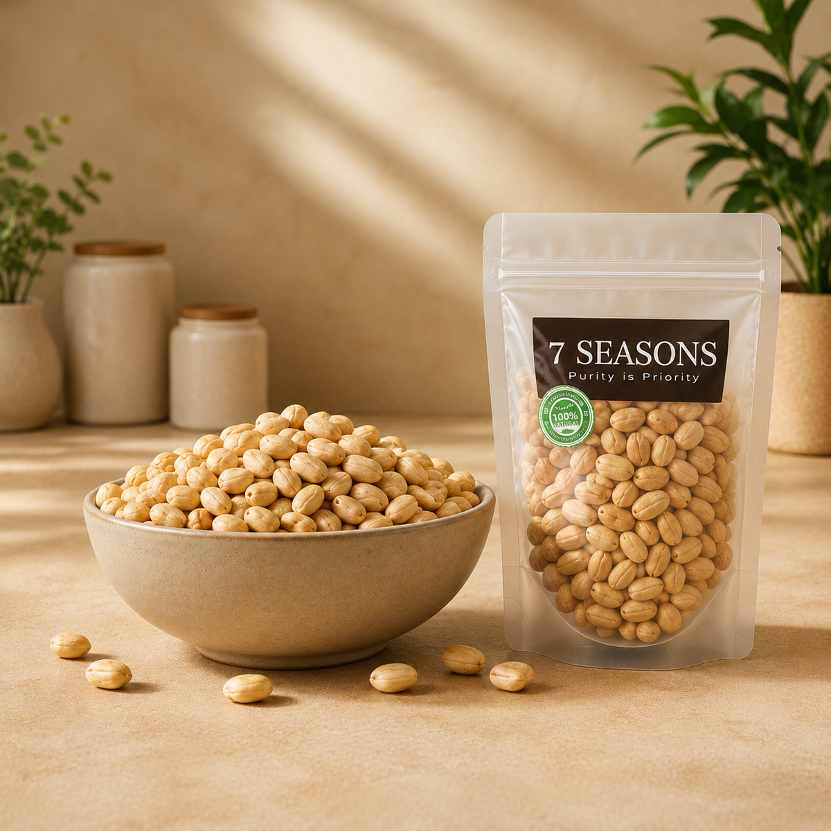 Premium Quality Salted Peanuts (Moongphali) - Raw & Unsalted