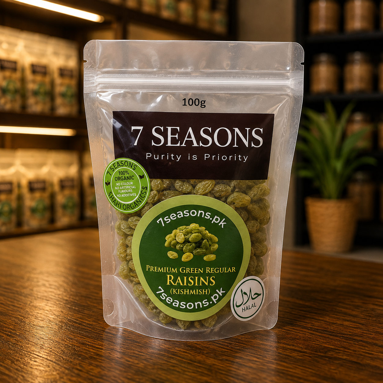 Premium Green Kishmish (Small Size) – Natural, Healthy & Delicious