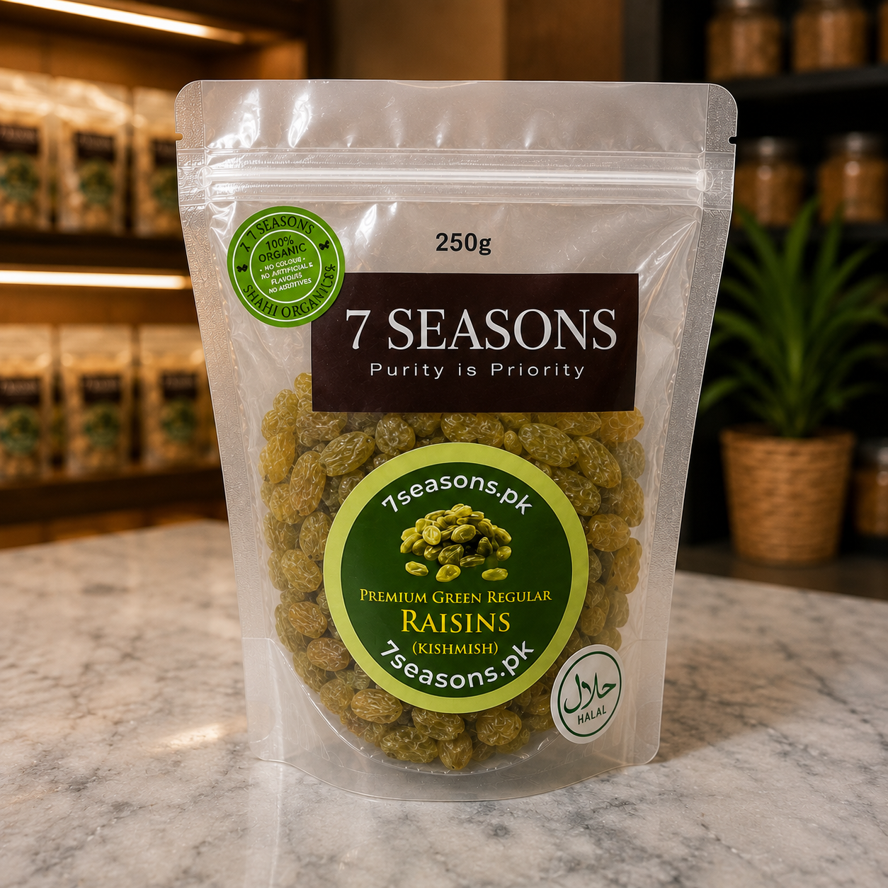 Premium Green Kishmish (Small Size) – Natural, Healthy & Delicious