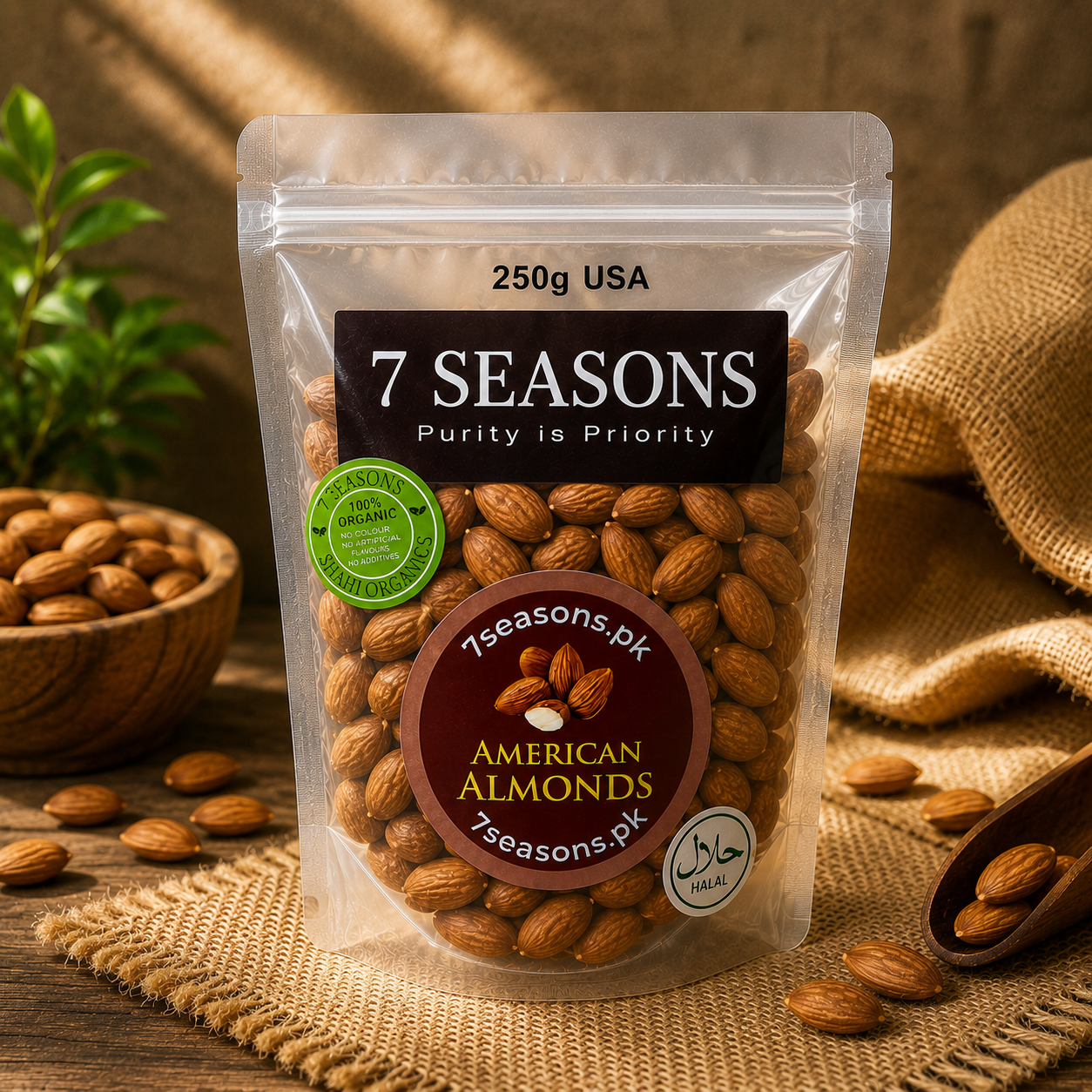 Premium American Almonds – Crunchy, Nutritious and High Quality