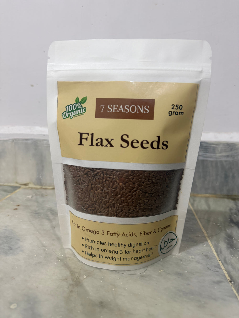 Buy Premium Brown Flax Seeds Online in Pakistan | 7seasons.pk