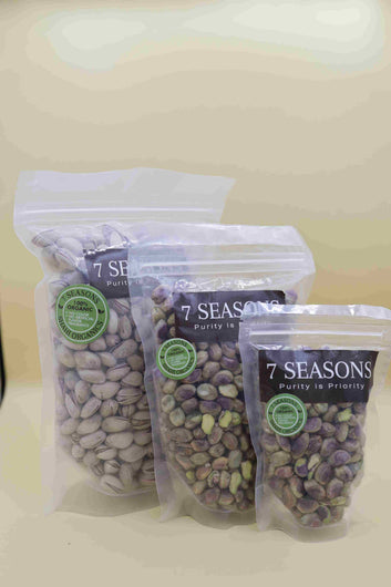 Premium In-Shell Pistachios (Pistah Chilka Wala) | Raw & Salted