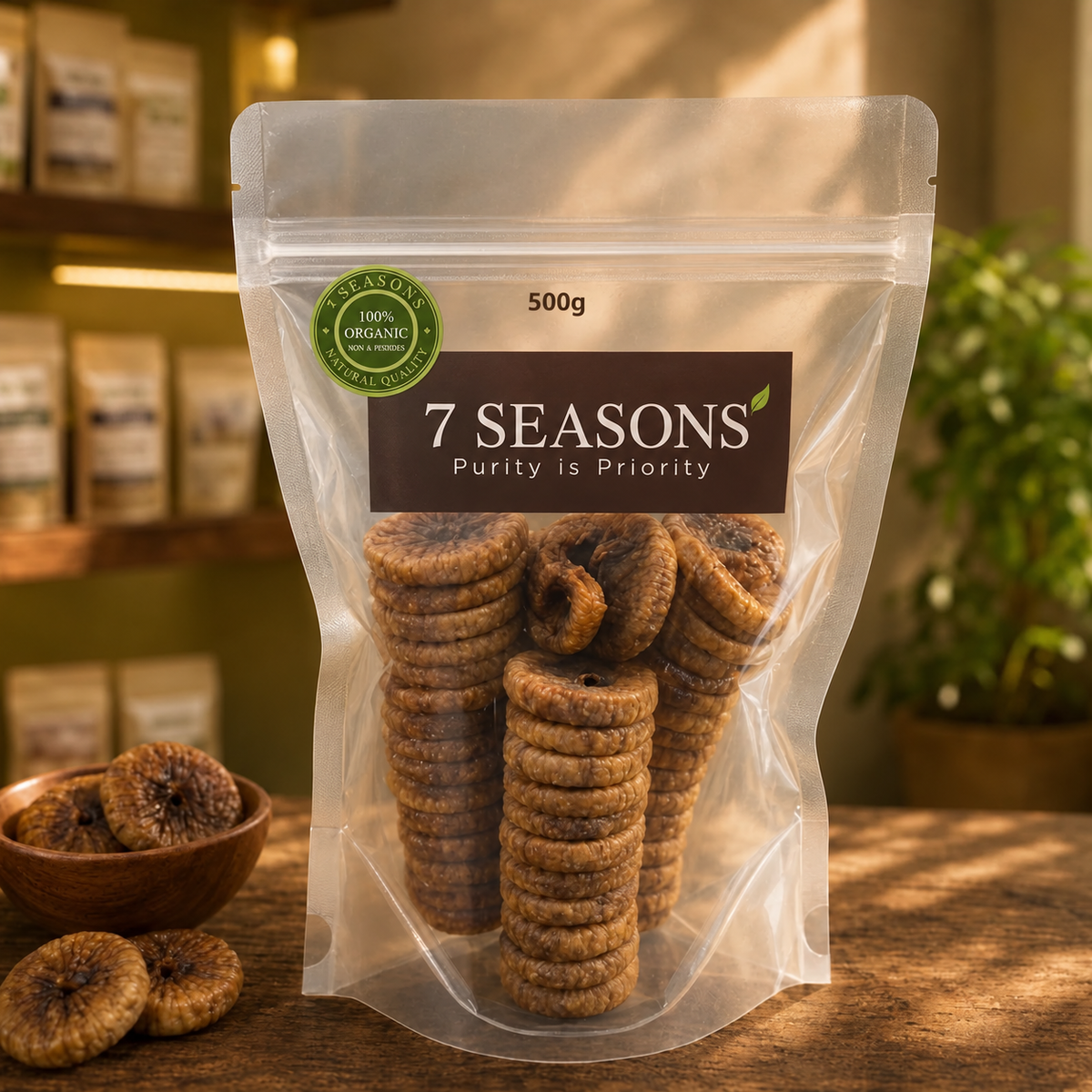 Premium Pakistani Injeer (Dry Figs) - Natural Energy Dry Fruit