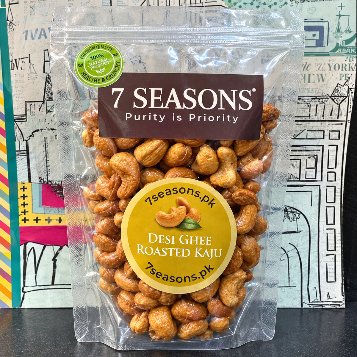 7 Seasons Premium Desi Ghee Roasted Kaju