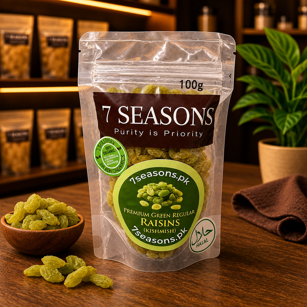 Premium Green Kishmish (Big Size) – Sweet, Juicy & Natural