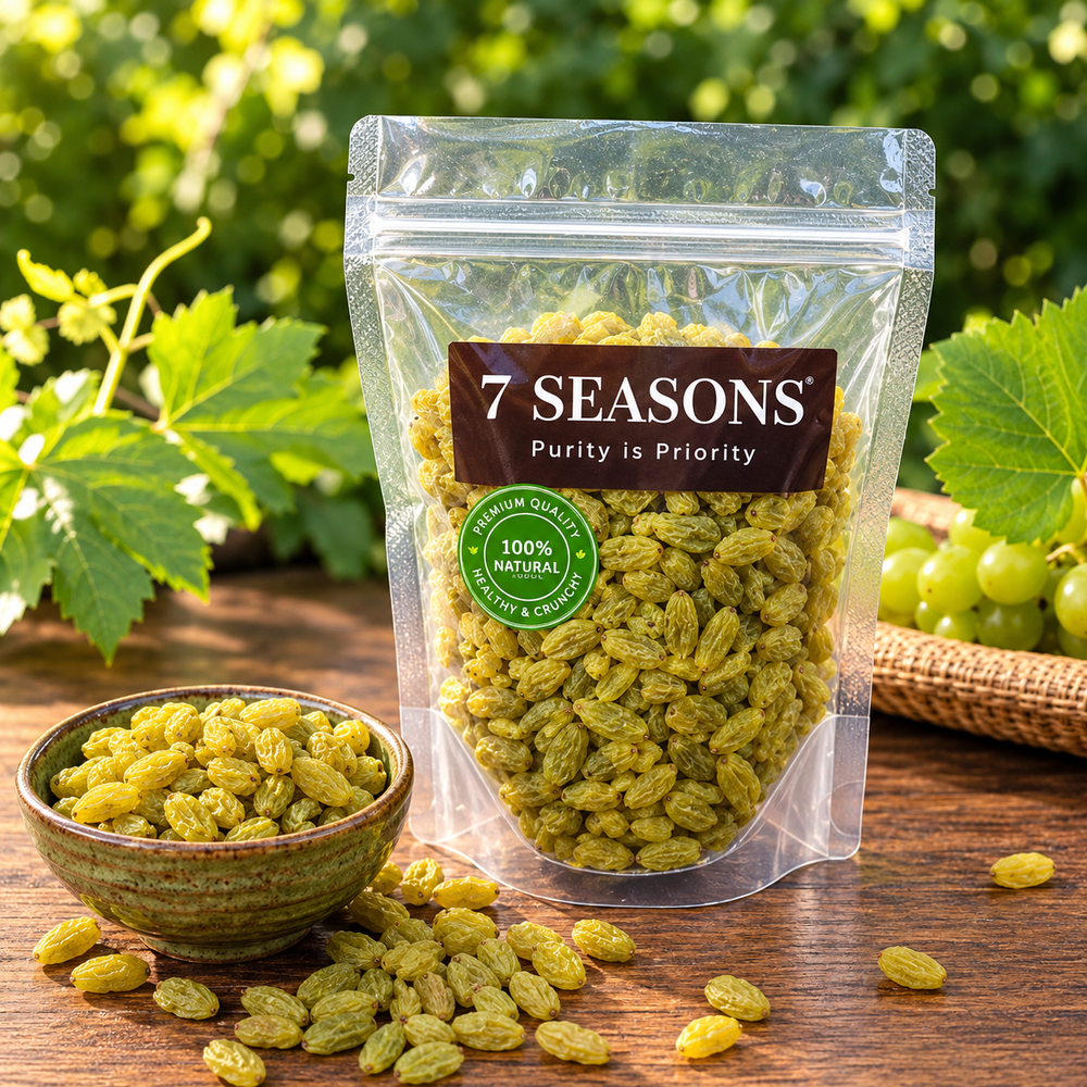 Premium Green Kishmish (Small Size) – Natural, Healthy & Delicious