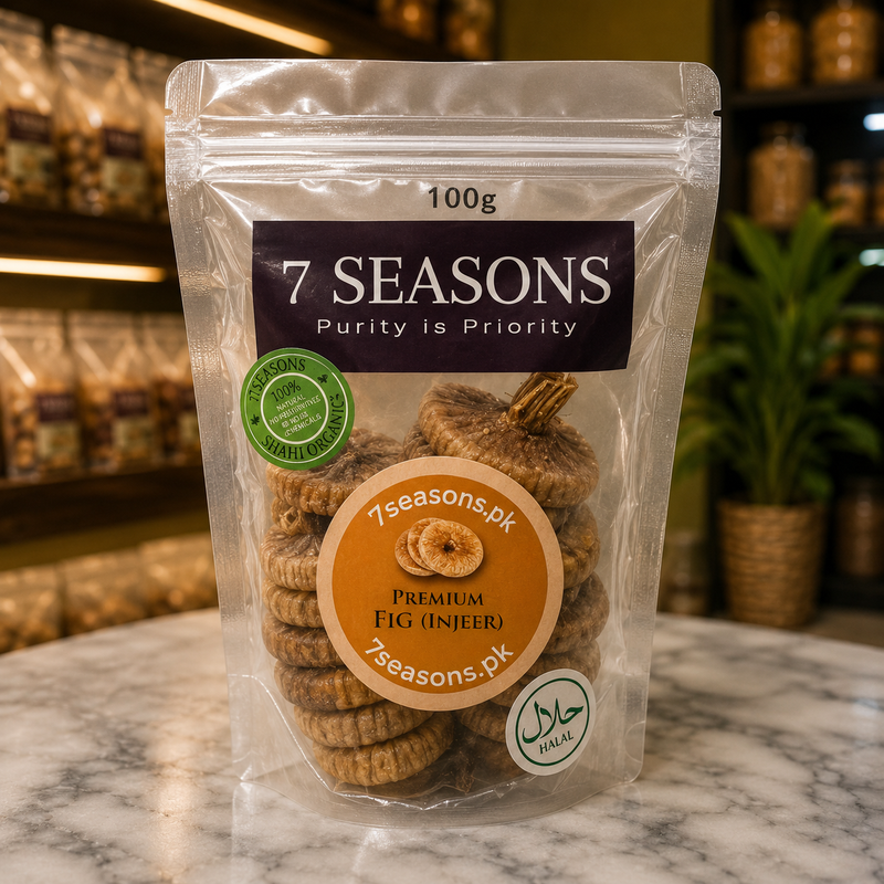 Premium Pakistani Injeer (Dry Figs) - Natural Energy Dry Fruit