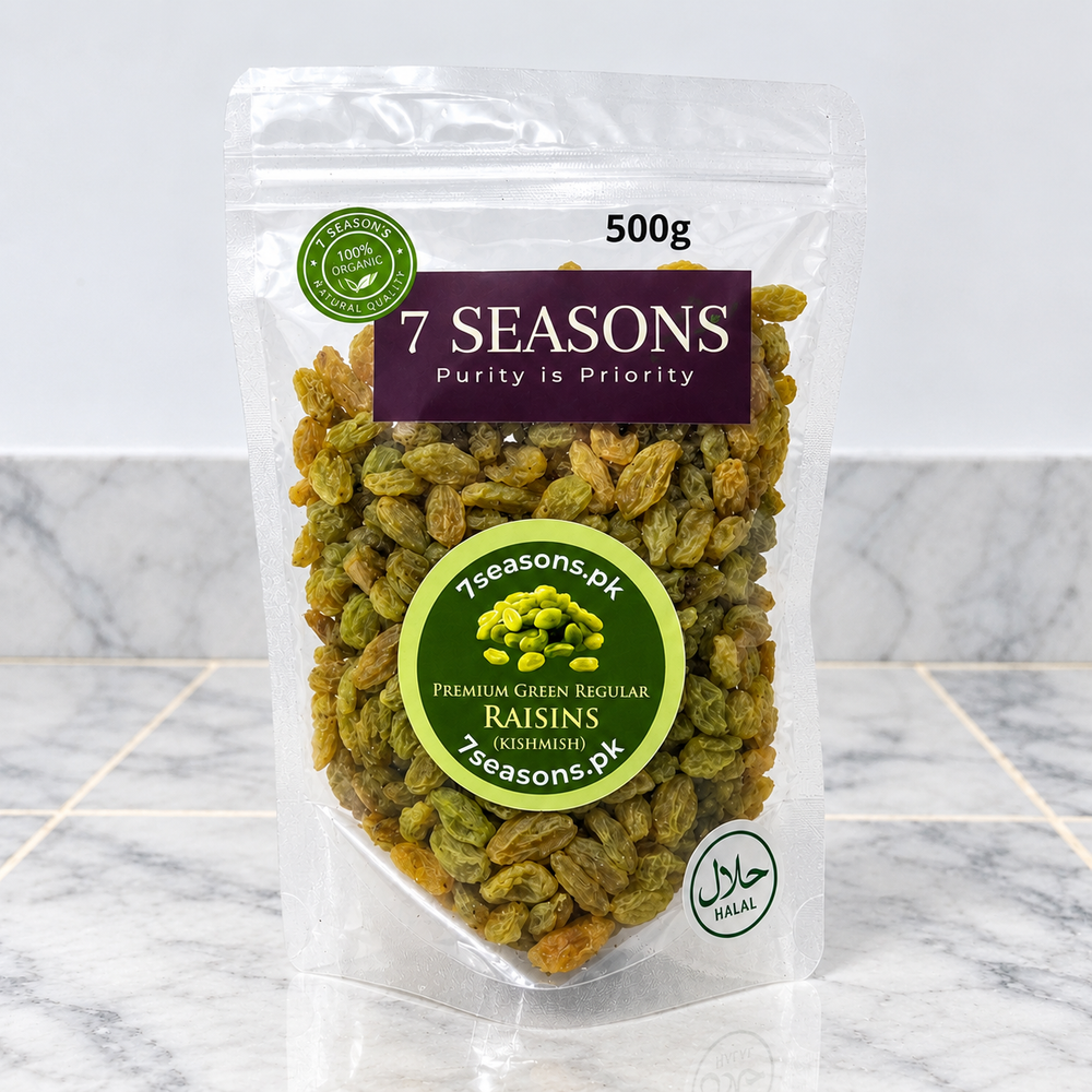 Premium Green Kishmish (Big Size) – Sweet, Juicy & Natural