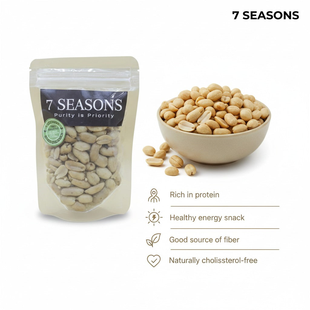 Premium Quality Salted Peanuts (Moongphali) - Raw & Unsalted