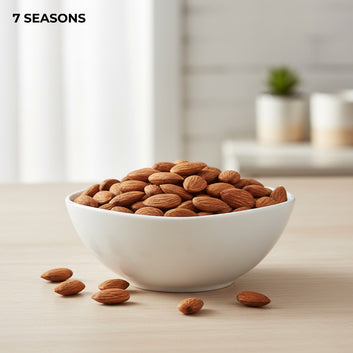 Premium California Almonds (Badam) - Raw & Natural | 7seasons.pk