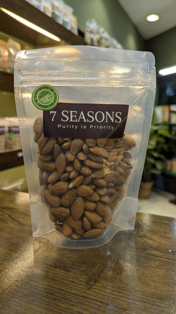 Premium Desi Irani Almonds (Badam) - Raw & Natural | 7seasons.pk