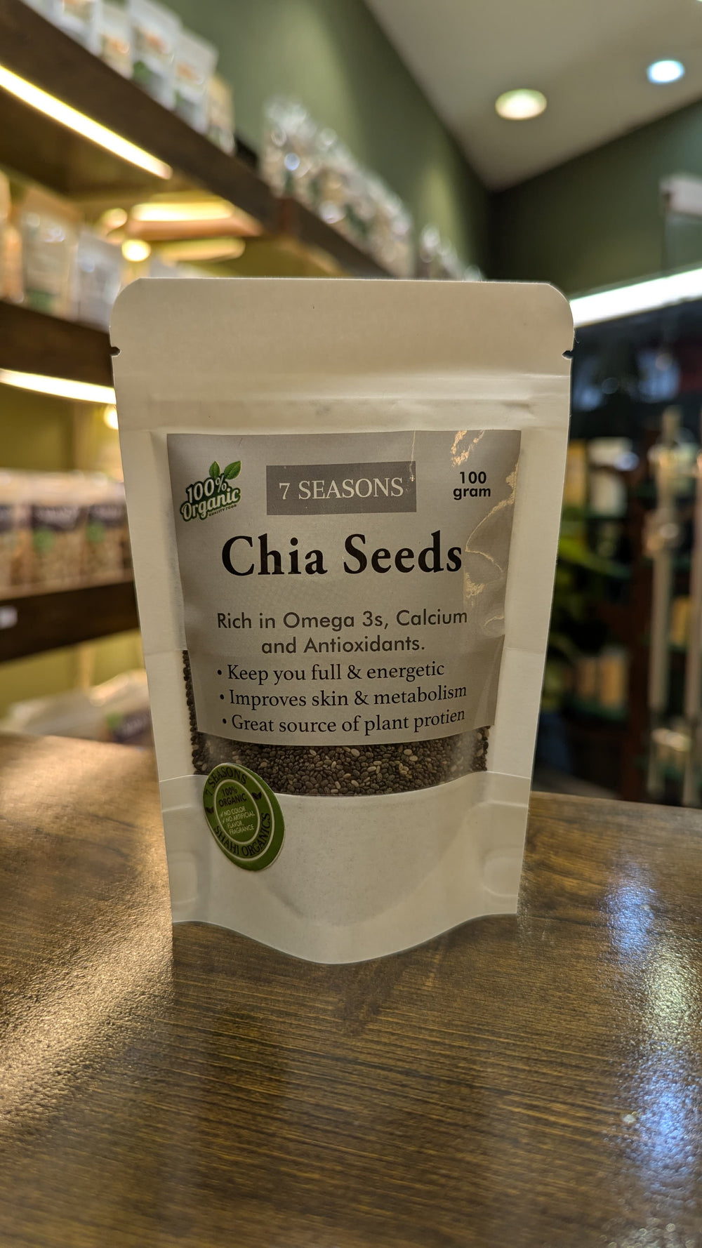 Chia Seeds | Premium Quality | Rich in Omega-3 & Fiber | For Weight Loss & Energy | 7seasons.pk