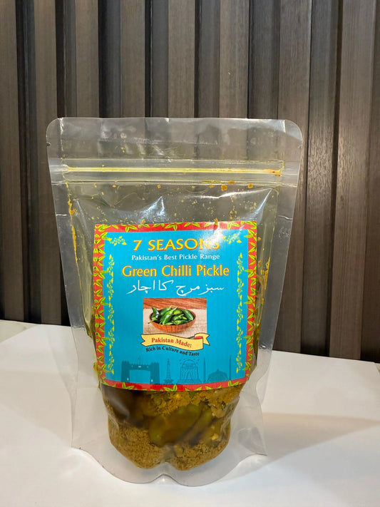 7 Seasons Sabaz Mirch Ka Achar – Spicy Green Chili Pickle